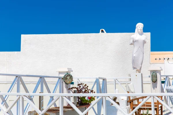 Veduta della città di Fira — Foto Stock