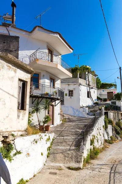 Girit'te küçük cretan village — Stok fotoğraf