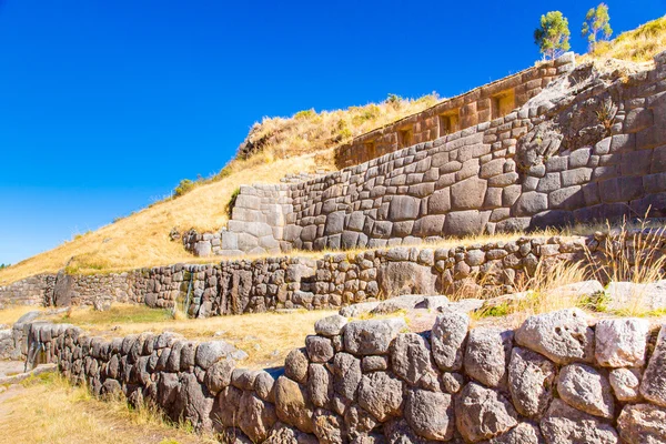 Sítio arqueológico no Peru — Fotografia de Stock