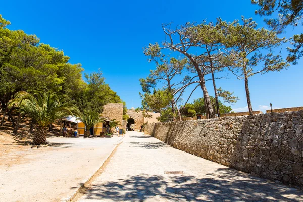 Città Rethymno sulla spiaggia — Foto Stock