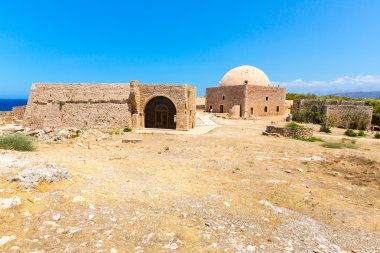 Eski şehirde rethymno Harabeleri