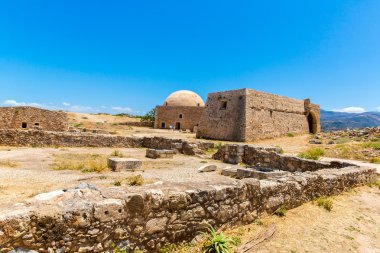 Eski şehirde rethymno Harabeleri