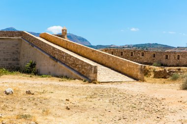 Eski şehirde rethymno Harabeleri