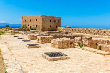 Eski şehirde rethymno Harabeleri