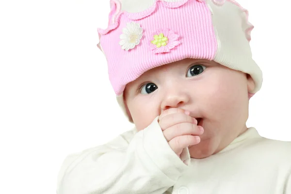 Little cute baby girl — Stock Photo, Image