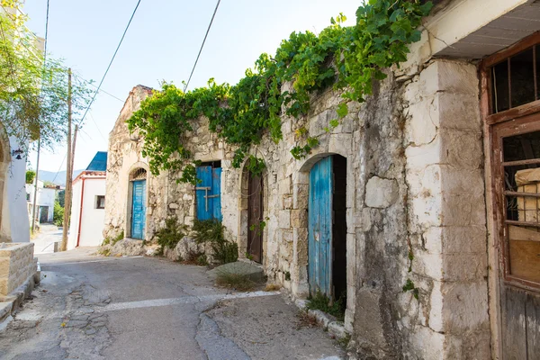 Dorp in Kreta — Stockfoto