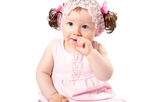 Little cute child girl Stock Photo