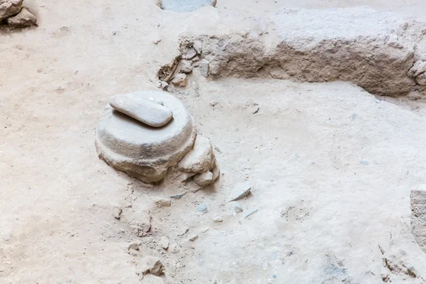 Ruins in Fira town — Stock Photo, Image