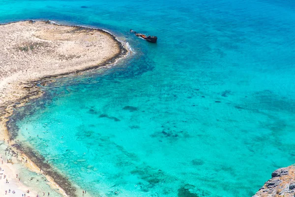 Isla Gramvousa cerca de Creta — Foto de Stock
