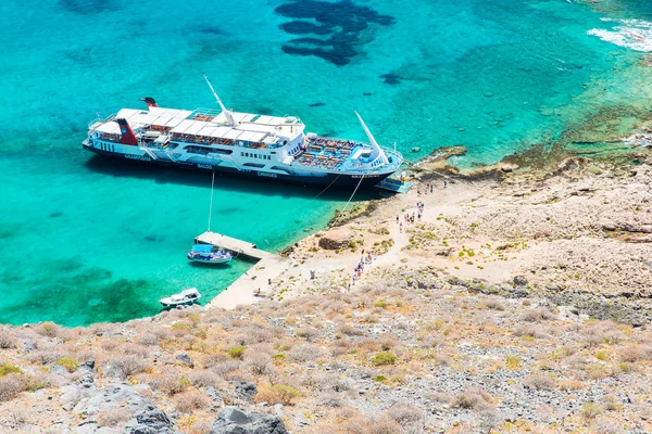 Isola di Gramvousa vicino a Creta, Grecia — Foto Stock