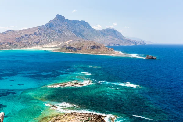 Gramvousa eiland in de buurt van Kreta, Griekenland — Stockfoto