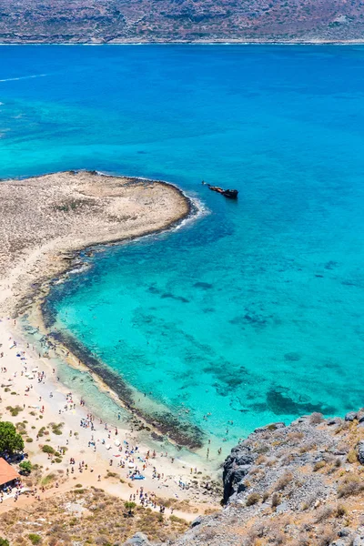 Praia de balos . — Fotografia de Stock