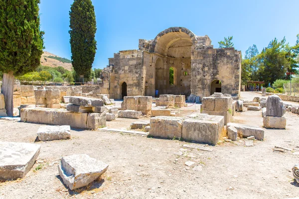 Monasterio en el valle de Messara — Foto de Stock