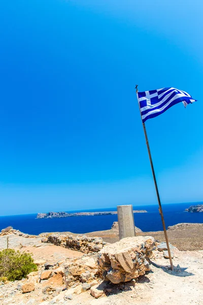 Остров Грамвуса на Крите — стоковое фото