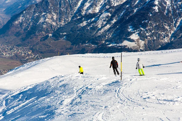 Stoeltjeslift in ski resort bad gastein — Stockfoto