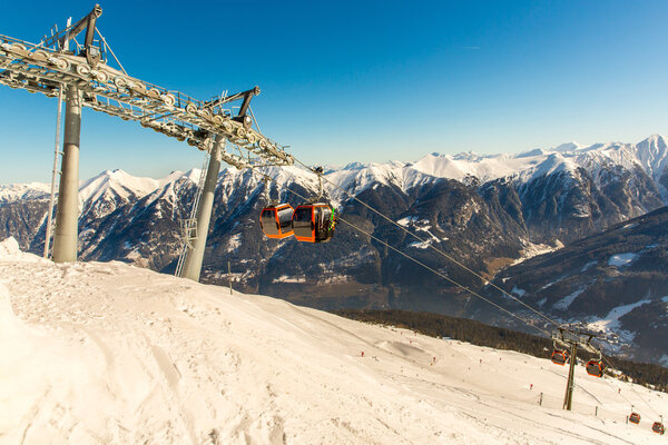 Ski resort Bad Gastein in Austria
