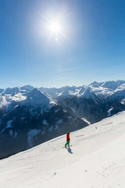 在奥地利滑雪度假村加施 — 图库照片