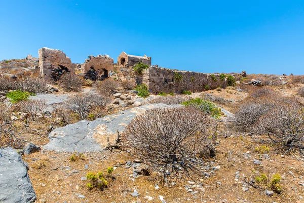 Remains of Venetian fort — Stock Photo, Image
