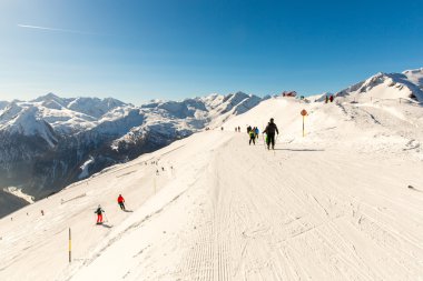 Ski resort bad gastein Dağları, Avusturya