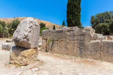 Yunanistan'ın Girit Adası'nda messara Vadisi'nde Manastırı (friary).