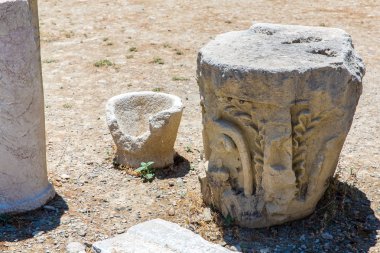 Yunanistan'ın Girit Adası'nda messara Vadisi'nde Manastırı (friary).