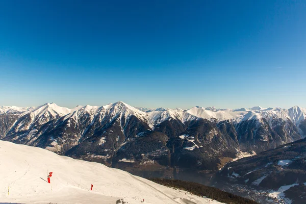 Estância de esqui Bad Gastein nas montanhas, Áustria — Fotografia de Stock