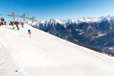 Ski resort Bad Gastein clipart