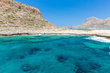 balos beach lagün su