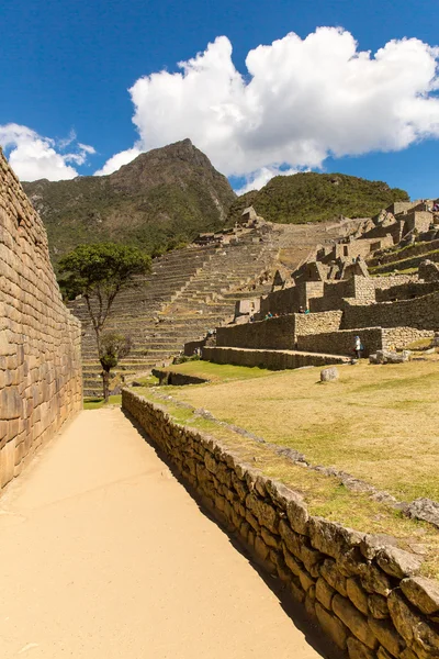 Mystiska staden machu picchu — Stockfoto