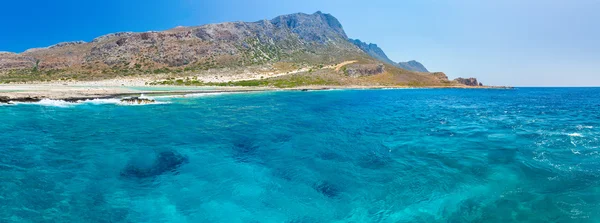 Balos beach lagün su — Stok fotoğraf