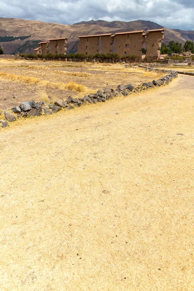 Templo de Wiracocha Ruina Perú —  Fotos de Stock