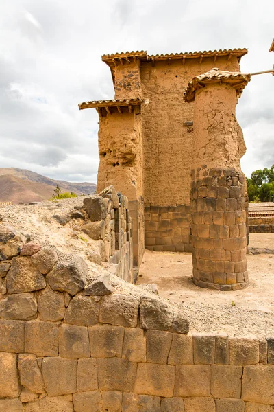 Wiracocha Templet peru ruin — Stockfoto