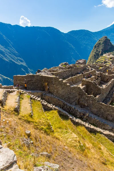 Mystiska staden machu picchu — Stockfoto