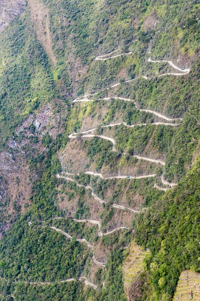 Salaperäinen kaupunki Machu Picchu — kuvapankkivalokuva