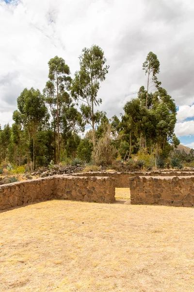 Wiracocha 寺秘鲁废墟 — 图库照片