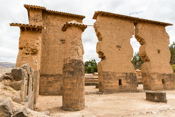 Wiracocha Tempel peru ruïne — Stockfoto