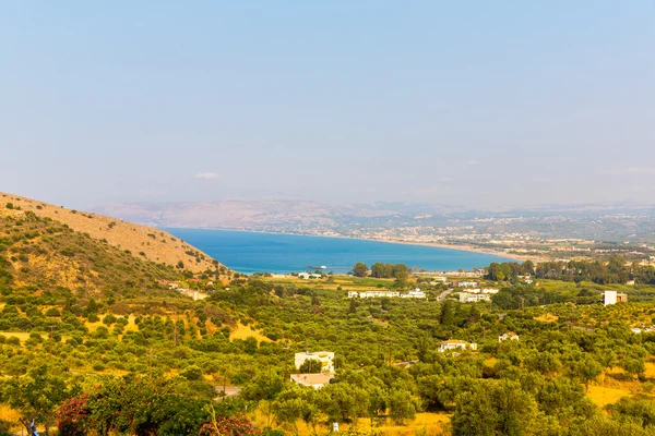 Pequena aldeia Kavros em Creta — Fotografia de Stock