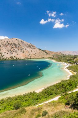 köy kavros Girit Adası, Yunanistan'ın tatlı su Gölü