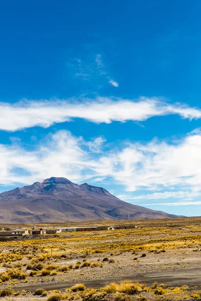 V Andách, silniční cusco-puno, peru, Jižní Amerika — Stock fotografie