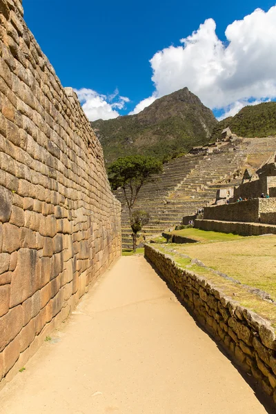 Cidade misteriosa - Machu Picchu, Peru, América do Sul — Fotografia de Stock