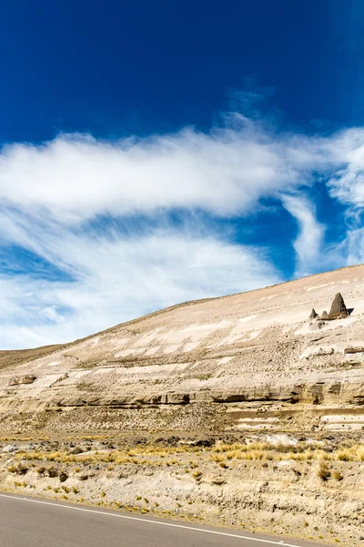 Los Andes, Camino Cusco-Puno, Perú, América del Sur — Foto de Stock