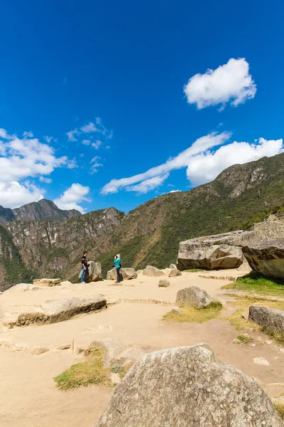 Ciudad misteriosa - Machu Picchu, Perú, América del Sur — Foto de Stock