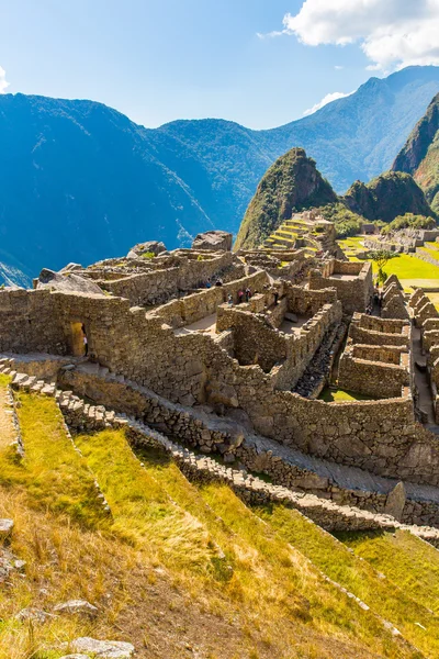 Ciudad misteriosa - Machu Picchu, Perú, América del Sur — Foto de Stock