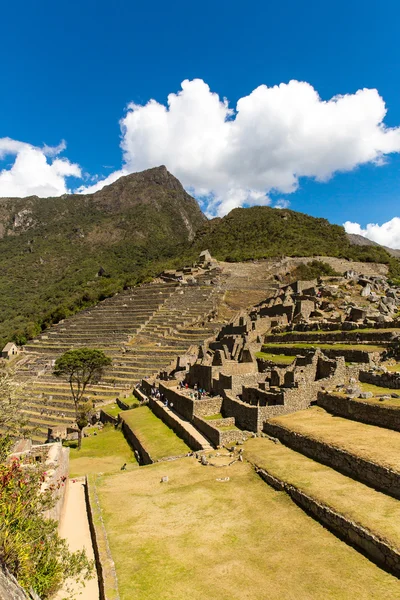 เมืองลึกลับ - Machu Picchu, เปรู, อเมริกาใต้ — ภาพถ่ายสต็อก