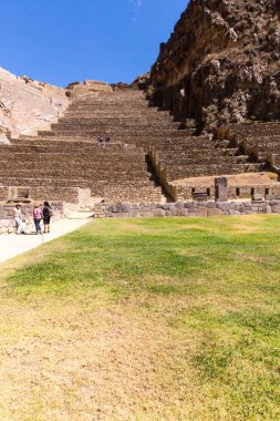 harabeler Ollantaytambo-Inca andes Dağları