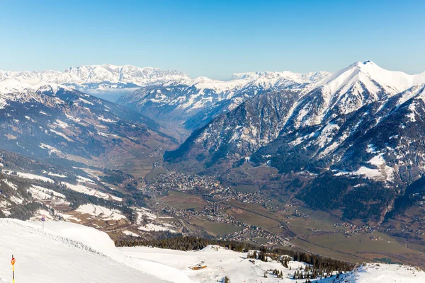 Ski resort bad gastein in Oostenrijk — Stockfoto