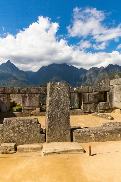 Tajemnicze miasto machu picchu — Zdjęcie stockowe