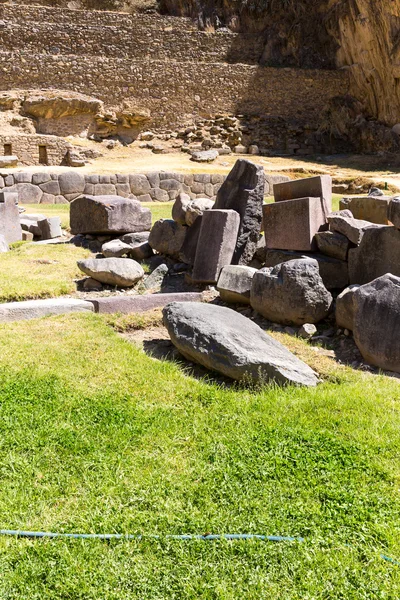 Rovine di Ollantaytambo-Inca nelle Ande — Foto Stock