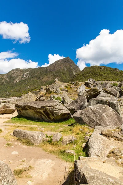 Tajemnicze miasto machu picchu — Zdjęcie stockowe