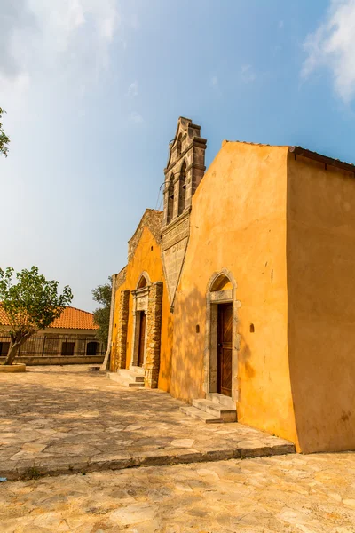 Church in cretan village Kavros — Stock Photo, Image